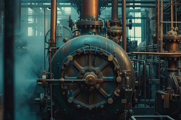 Obraz premium Early industrial age