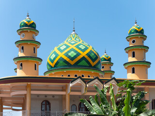 Jami Masjid Al-Akmal mosque in Medewi, Bali, Indonesia