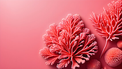 A flat coral pink color background, suitable for use as a wallpaper in an ultra theme.