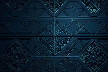 geometric pattern made by midjourney - Powered by Adobe