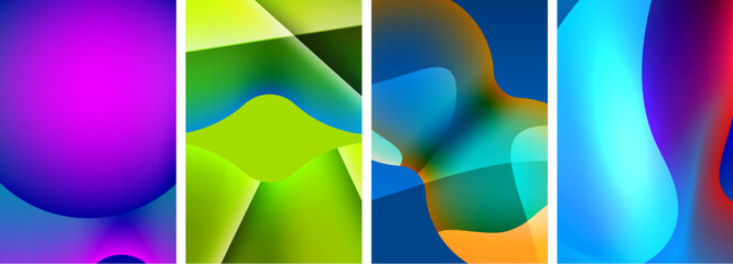 Abstract colors. Abstract backgrounds for wallpaper, business card, cover, poster, banner, brochure, header, website