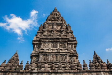 Candi Prambanan temple near Yogyakarta on Java island, Indonesia