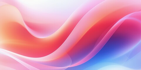 abstract wave pink gradient background