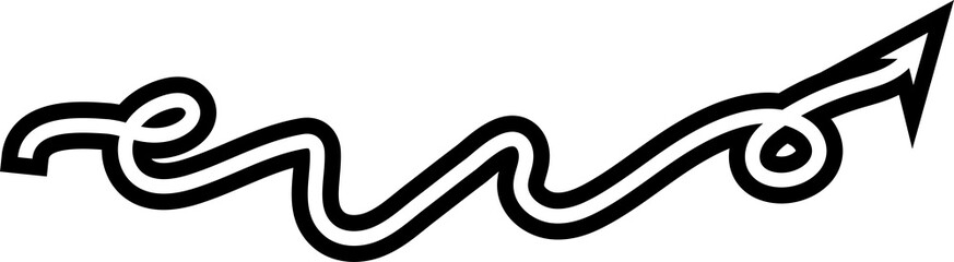 Arrow bold strokes, navigation, directions, cursor