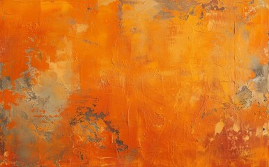 Weathered Orange Texture Abstract Background