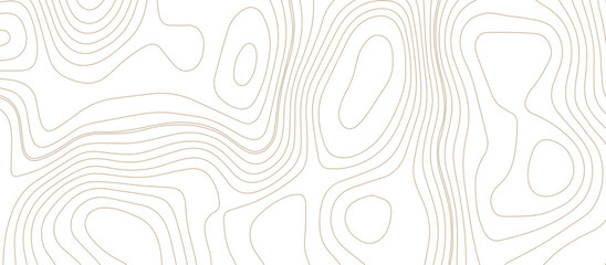 Abstract topographic Contour Map Subtle White Vector Background . Blank Detailed topographic patter line map background .Topographic Map Of wild west Abstract Vector Background.