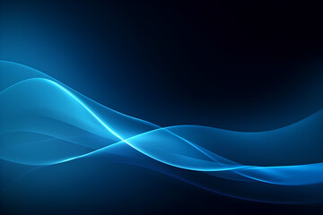 abstract blue background made by midjourney