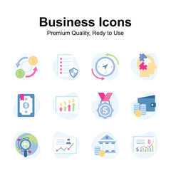 Take a look at this unique and trendy business and finance icons