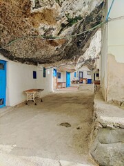 small village in cave