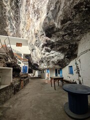 small village in cave