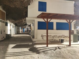 small village in cave