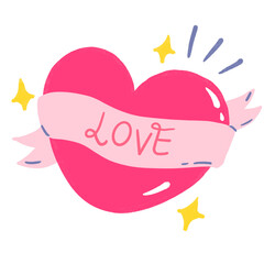 Obraz premium Love Illustration