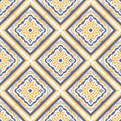 kat Flower Pattern Ethnic Geometric native tribal boho motif aztec textile fabric carpet mandalas African