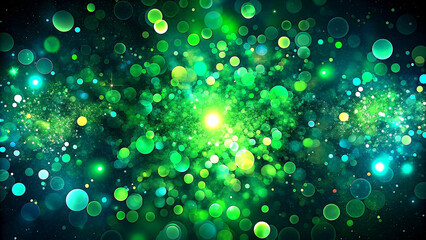 Abstract bokeh and glitter background