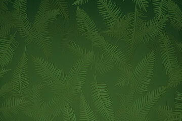 Fototapeta na wymiar green fern background made in midjourney