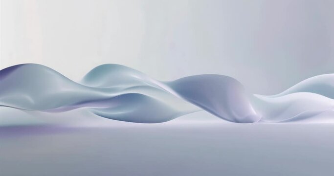 tranquil abstract of waves, smooth and reflective dance of translucence, background wallpaper pattern concept