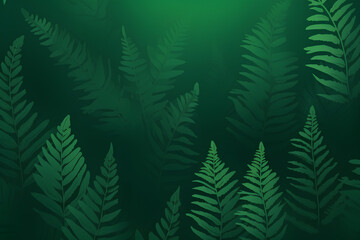 fern leaves background made by midjourney