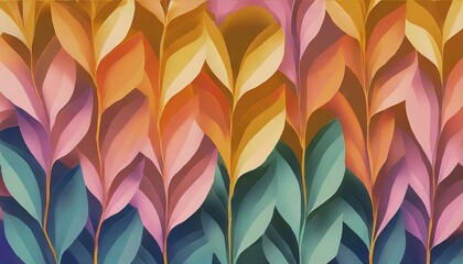 Colorful leaves. Background, graphics, wallpaper