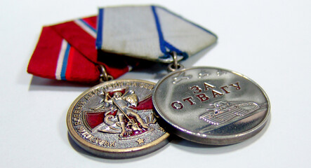 Medals in Russia for participation in hostilities
