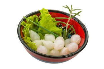 Small marinated onion