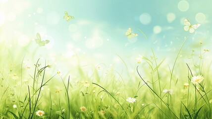 Professional spring and summer background. For presentations and product displays. The place for...