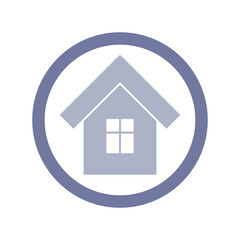 Simple Color Home Icon, House Icon