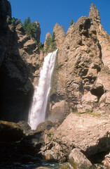 Cascade, Parc national, Yellowstone, Wyoming, USA, Etats Unis