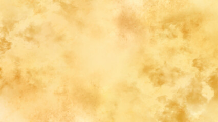 Dirty Yellow Paper Texture. Glowing golden texture background. Pastel yellow colored low contrast textured with roughness and irregularities