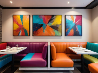 living interior with fireplace