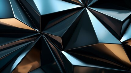 polygon and geometric pattern with triangles abstract background