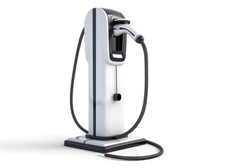 Electric appliances for the kitchen: blender and kettle, isolated on a white background