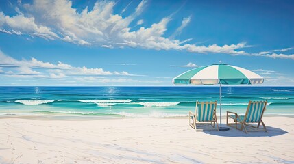 Fototapeta premium relaxation holiday beach