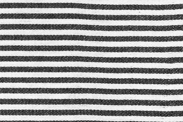 close-up texture of black and white striped knitted fabric. mockup for your design