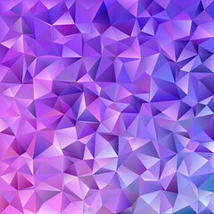 Abstract Geometrical Triangle Tile Mosaic Background Vector Graphic From Triangles Purple Tones