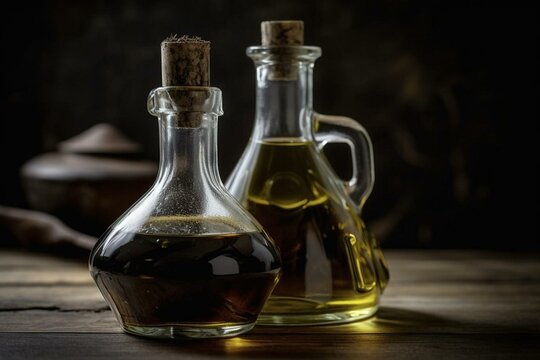 An oil and vinegar blend. Generative AI
