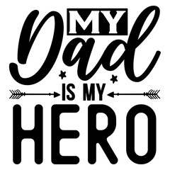 Fathers Day T-Shirt Design Quote