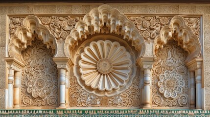 Alhambra islamic art - obrazy, fototapety, plakaty