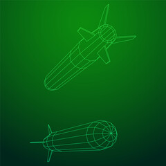 Ballistic Missile, Hypersonic Rocket, Bomb