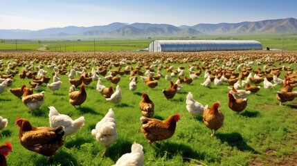 chicken eggs farm