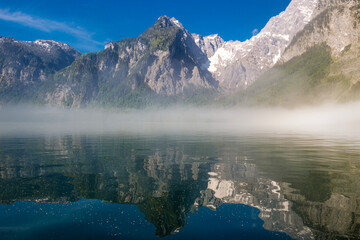 Morgens auf dem Königssee