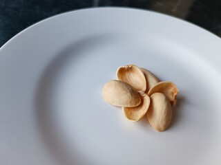 Pistachio Shells After Snacking