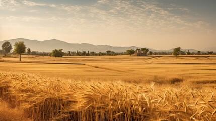 Obraz premium wheat pakistan farm