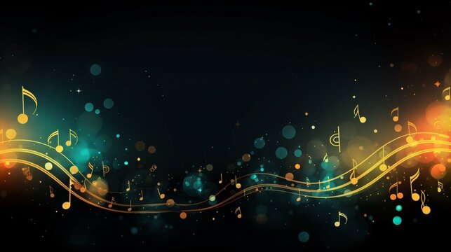The sound of musical notes is a symbol of beauty and sophistication in the world of music. It is an image or symbol used to express or indicate a song or musical sound that is created. Musical notes.