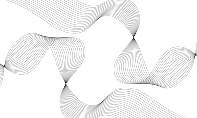 Fototapeta premium Background with technology business wavy curve lines. Abstract background with wave curve lines sound, voice and ocean. Frequency sound wave line and technology future concept background.