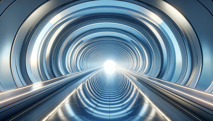 Obraz premium 近未来なトンネル