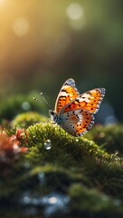 butterfly on the flower