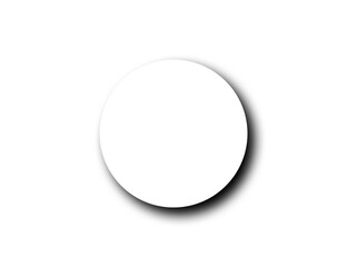 PNG shadows on transparent background. Realistic shadow effect for design. PNG illustration. 