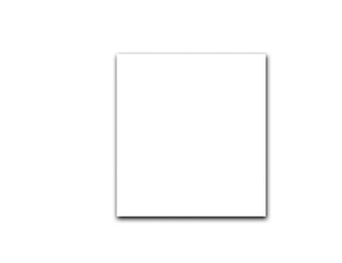 Realistic square shadow with soft edges. Gray border and frame shadows isolated on transparent background.