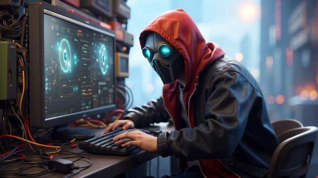 Hacker futuristico