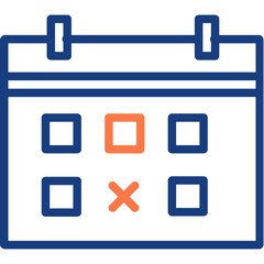 Fototapeta premium Room Cancel vector design icon . svg